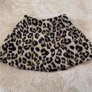 Next leopard print girls skirt 12-18 months